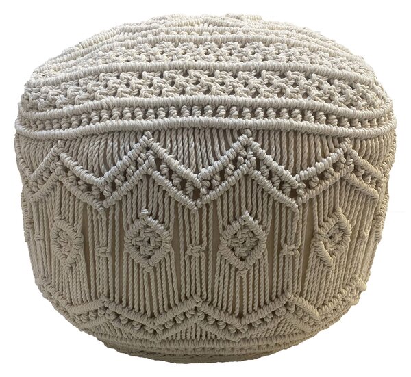 SORAYA - pouf in cotone