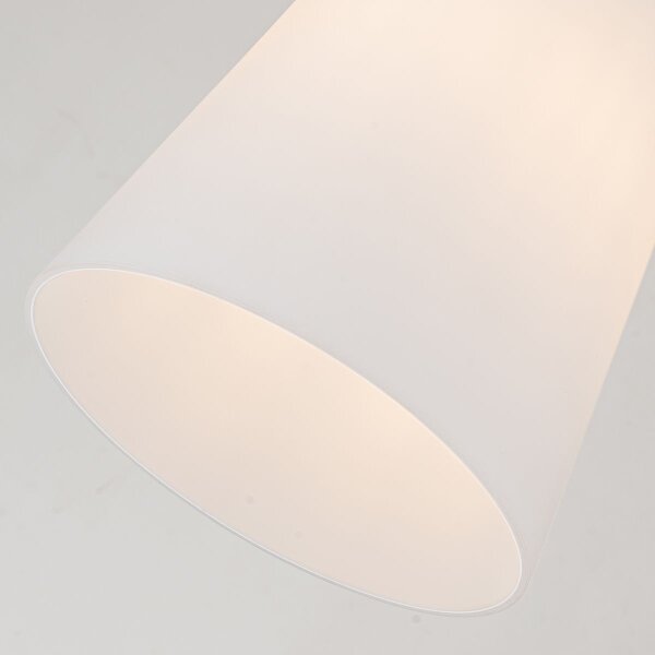 Quoizel STARING-MP-DG-OPAL-Lampadario STARING 1xE27/40W/230V diametro 18,4 cm oro/bianco