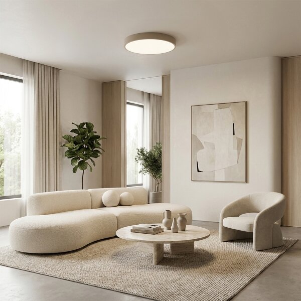 Brilagi -LED Plafoniera POOL LED/48W/230V 3000/4000/6000K diam. 40 cm beige