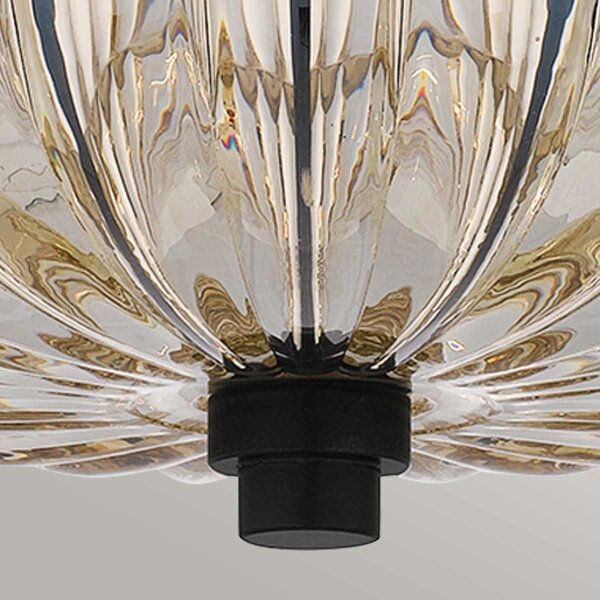 Quoizel QZ-WHITECAP-SF-M - Plafoniera WHITECAP 4xE14/40W/230V diametro 39,5 cm