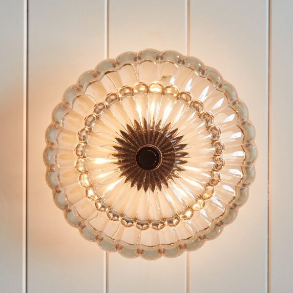 Quoizel QZ-WHITECAP-SF-S - Plafoniera WHITECAP 3xE14/40W/230V diametro 29,7 cm