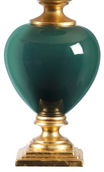 ONLI - Lampada da tavolo AMADEUS 1xE27/15W/230V 72 cm verde/oro