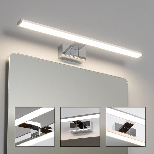 Brilagi - VESTRA LED Specchio da bagno con luce LED/12W/230V 60 cm IP44 Cromo