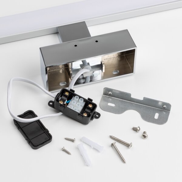 Brilagi - VESTRA LED Specchio da bagno con luce LED/12W/230V 60 cm IP44 Cromo