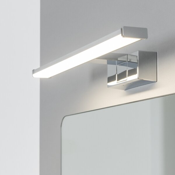 Brilagi - Specchio da bagno con luce LED VESTRA LED/8W/230V 40 cm IP44 cromato