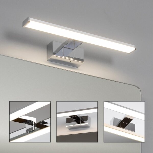 Brilagi - Specchio da bagno con luce LED VESTRA LED/8W/230V 40 cm IP44 cromato