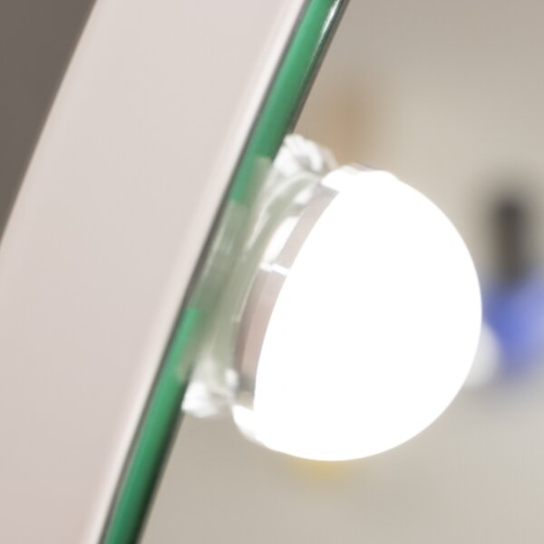 Brilagi - Specchio trucco LED dimmerabile HOLLYWOOD LED/12W/230V 3000/4000/6500K