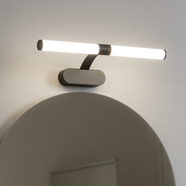 Brilagi - Lampada LED per specchio da bagno TUBEO LED/6W/230V 40 cm IP44 nero