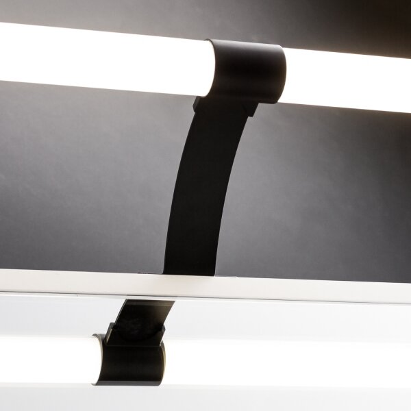 Brilagi - Lampada LED per specchio da bagno TUBEO LED/6W/230V 40 cm IP44 nero