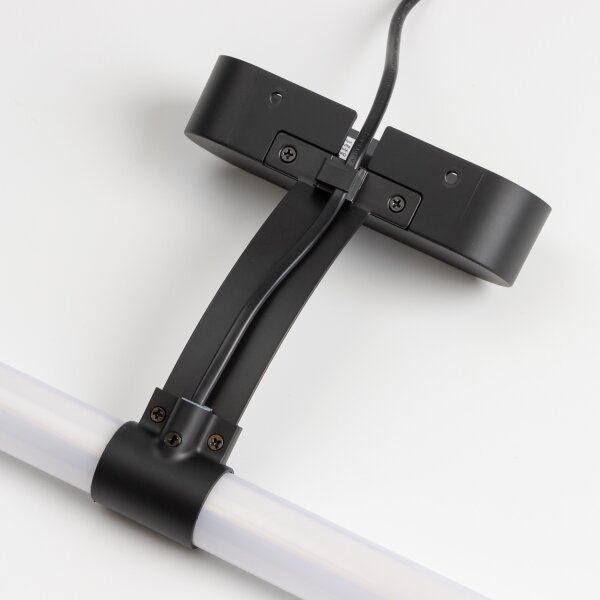 Brilagi - Lampada LED per specchio da bagno TUBEO LED/6W/230V 40 cm IP44 nero
