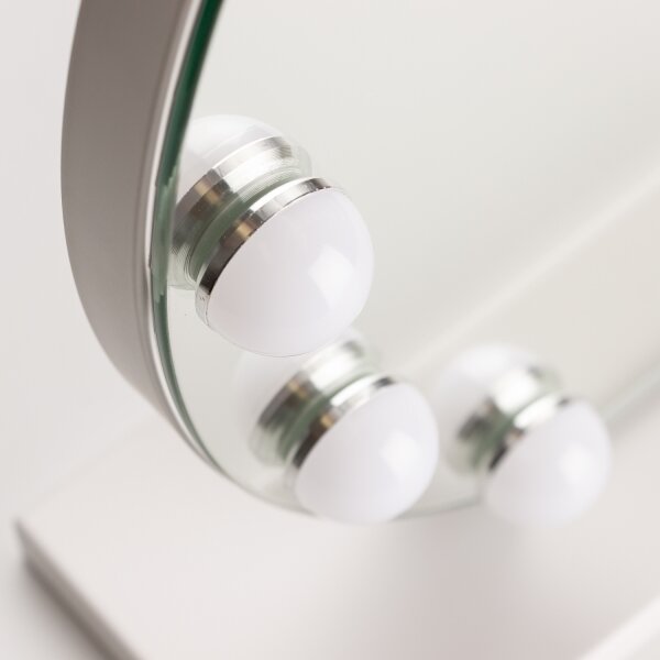 Brilagi - Specchio trucco LED dimmerabile HOLLYWOOD LED/12W/230V 3000/4000/6500K