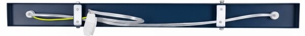 Brilagi - LED Lampadario a sospensione con filo FLAMENGO 2xE27/60W/230V blu
