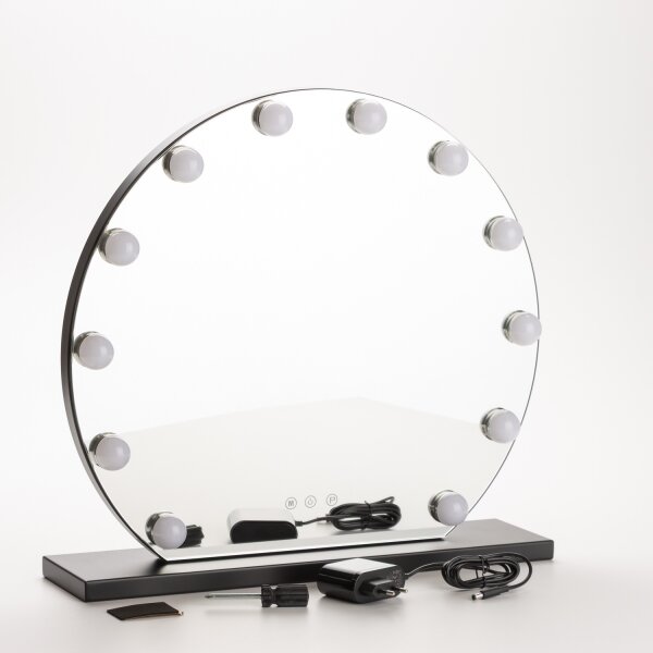 Brilagi - Specchio trucco LED dimmerabile HOLLYWOOD LED/12W/230V 3000/4000/6500K