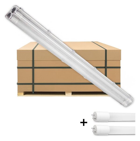 Brilagi - LED Tech. lampada fluorescente OPTIMA T8 2xG13/18W/230V IP65, 110 pz