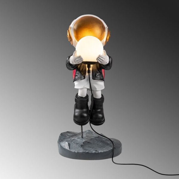 Lampada per bambini ASTRONAUT 1xE14/40W/230V in rame