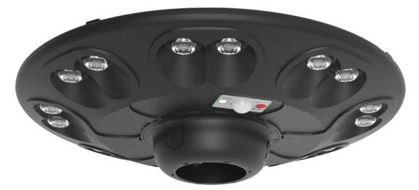 Lampione solare a LED con sensore LUVIA LED/15W/3,2V 6500K IP54 5400 mAh+telecomando