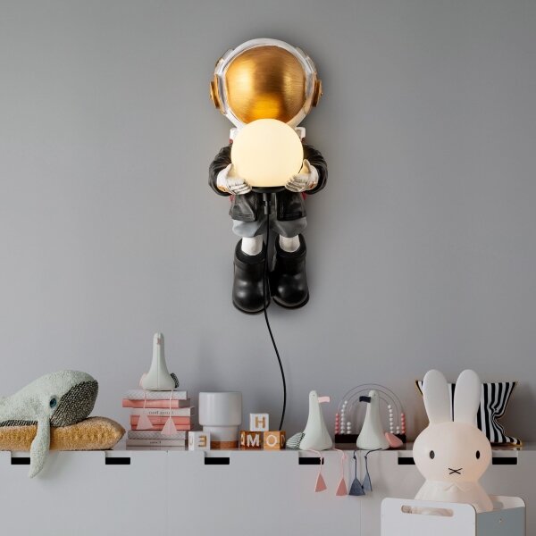 Applique per bambini ASTRONAUT 1xE14/40W/230V, finitura rame