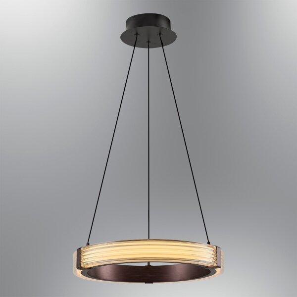 Lampadario LED su cavo JESI LED/2W/230V 3000K marrone