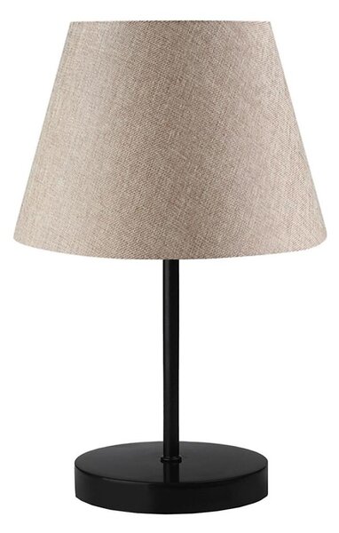 Lampada da tavolo AYD 1xE27/40W/230V beige/nera