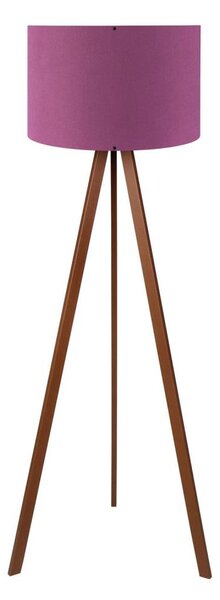 Lampada da terra AYD 1xE27/40W/230V viola/marrone