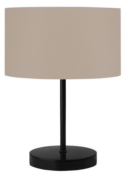 Lampada da tavolo AYD 1xE27/40W/230V beige/nera