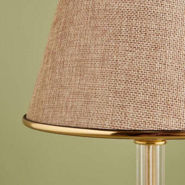 Lampada da tavolo AYD 1xE27/40W/230V beige/oro