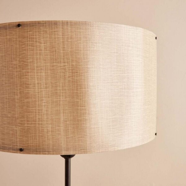 Lampada da terra AYD 1xE27/40W/230V marrone/beige