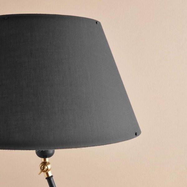 Lampada da terra flessibile AYD 1xE27/40W/230V nera