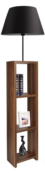 Lampada da terra AYD 1xE27/40W/230V marrone/nera