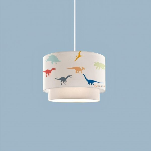 Lampadario per bambini CANDY 1xE27/40W/230V bianco/multicolore