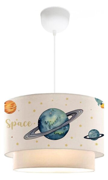 Lampadario per bambini CANDY 1xE27/40W/230V bianco/multicolore