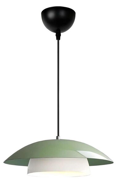Lampada a sospensione con cavo MOONLIGH 1xE27/40W/230V verde