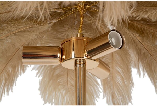 Lampada da terra color oro (altezza 160 cm) Palm - Mauro Ferretti