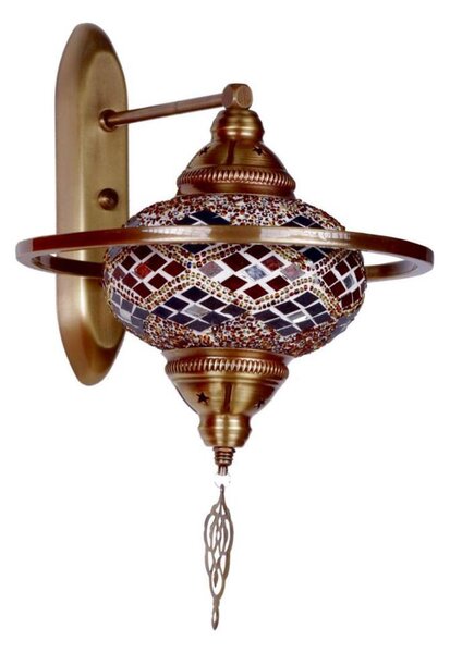 Lampada da parete YENI 1xE27/40W/230V bronzo