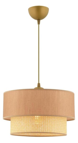 Lampadario a sospensione con cavo ECHO 1xE27/60W/230V beige