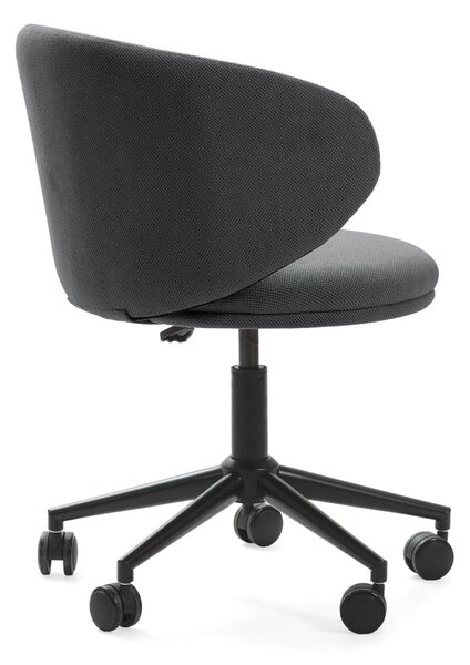 Sedia da ufficio in grigio scuro Rush – Marckeric