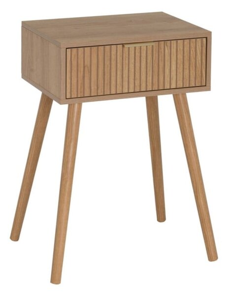 Comodino in colore naturale - Casa Selección