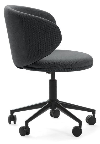 Sedia da ufficio in grigio scuro Rush – Marckeric