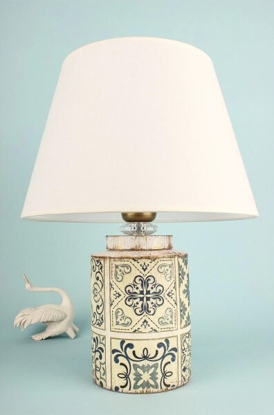 Lampada da tavolo RAMZES 1xE27/40W/230V bianca