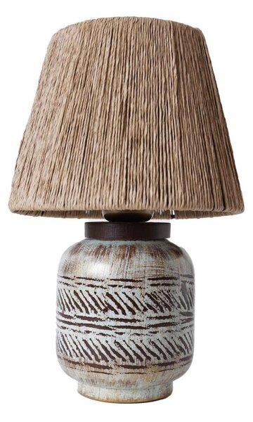 Lampada da tavolo RAMZES 1xE27/40W/230V marrone
