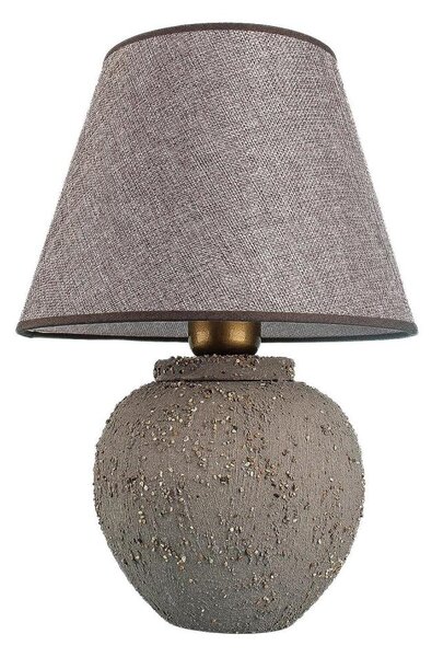 Lampada da tavolo RAMZES 1xE27/40W/230V marrone