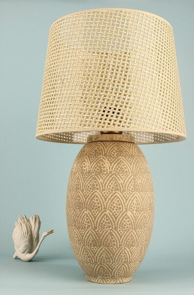 Lampada da tavolo RAMZES 1xE27/40W/230V dorata
