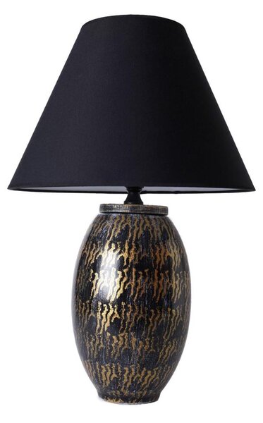 Lampada da tavolo RAMZES 1xE27/40W/230V nera