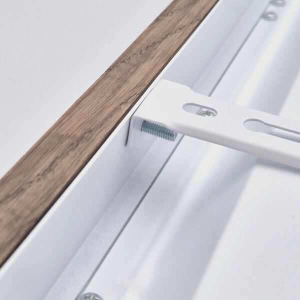 Brilagi - Lampada da bagno LED WOODY FRAME LED/40W/230V 120x30 IP44 rovere noce
