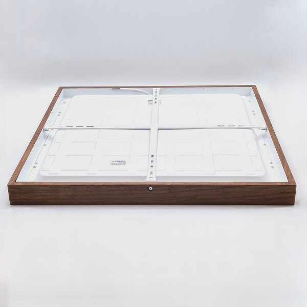 Brilagi - Lampada da bagno LED WOODY FRAME LED/40W/230V 60x60 IP44 rovere ciliegio