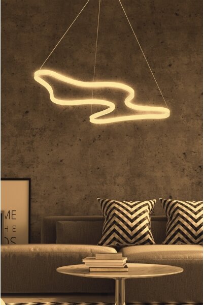 Lampadario a sospensione con cavo ARTISAN LED/36W/230V 4000K bianco