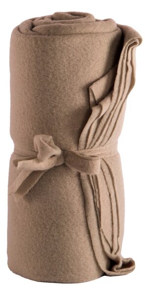 Coperta marrone in vello 130x160 cm Riso – Tiseco Home Studio