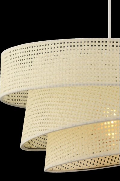 Lampada a sospensione su cavo COUPER 1xE27/60W/230V bianca