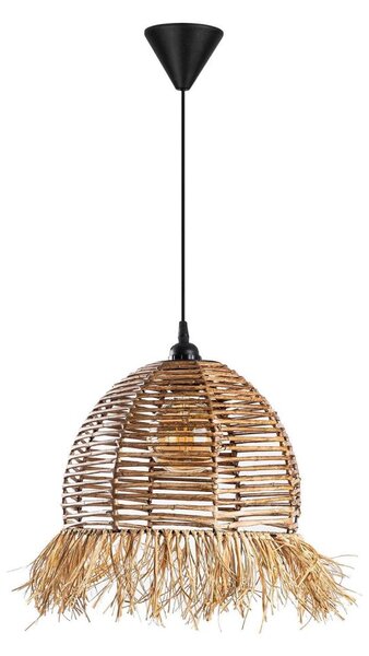 Lampadario sospeso con cavo RUYO 1xE27/40W/230V marrone