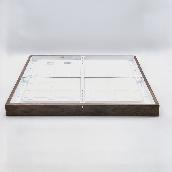 Brilagi-LED Plafoniera da bagno WOODY FRAME LED/40W/230V 60x60 cm IP44 rovere/noce